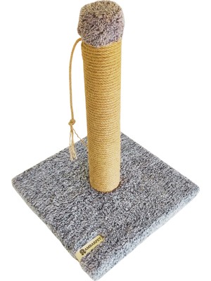 ‎AmbarPet Kedi Tırmalama Tahtası 42 cm Gri