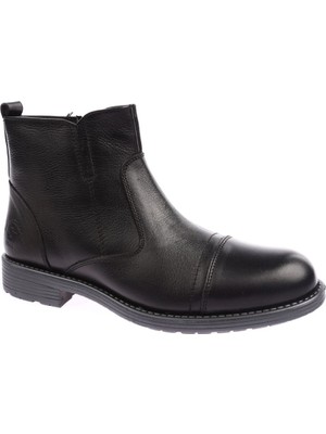 Hammer Jack 102 16740-M Erkek Siyah Günlük Deri Bot