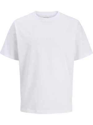 Jack & Jones Jack&jones Cat Skills Minimal Erkek Beyaz Tişört