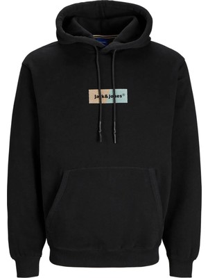 Jack & Jones Erkek Kapüsonlu Uzun Kollu Sweatshirt Bronx