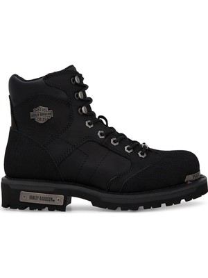 Harley Davidson 025M100530 Clemente Erkek Bot - Siyah Deri