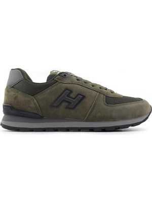 Hammer Jack Peru 102 19250-M Haki Erkek Hakiki Deri Spor Ayakkabı