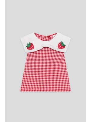 GB Baby Bg Store Kız Bebek Ekose Bluz