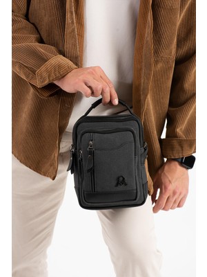Mega Bag MEGA ÇANTA Kanvas Serisi Çok Bölmeli Çapraz/El Erkek Çantası 422