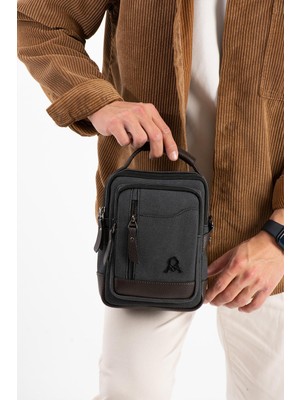 Mega Bag MEGA ÇANTA Kanvas Serisi Çok Bölmeli Çapraz/El Erkek Çantası 422
