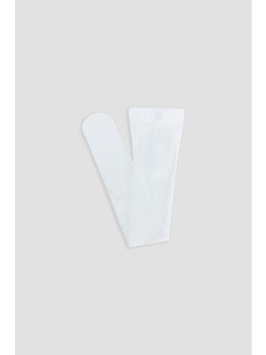 Tyess Bg Store Kız Çocuk Beyaz Çorap