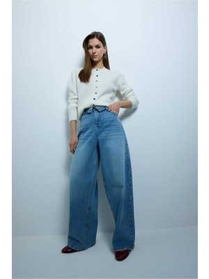 DeFacto %100 Pamuk Relax Fit Jean Pantolon G9878AX26SP