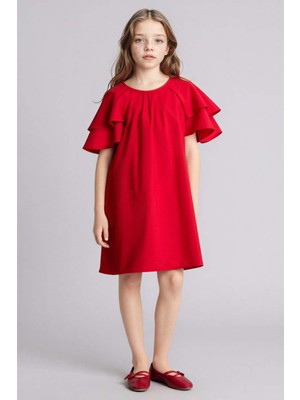 DeFacto Pamuklu Elbise Kız ÇOCUK G9994A826SM