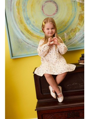 DeFacto Çiçek Desenli Elbise Kız Bebek G8143A526SP