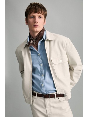 DeFacto Relax Fit Pamuklu Ceket H0121AX26SP