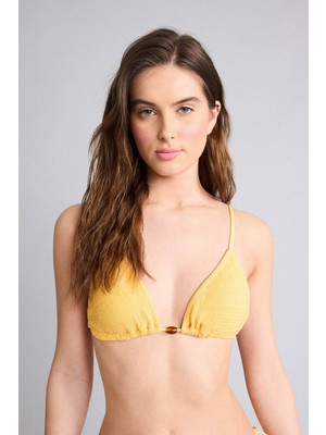 DeFacto Regular Fit Bürümcük Bikini Üstü-Fall in Love E0205AX25SM