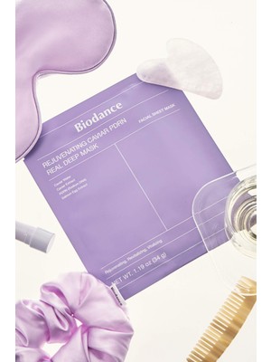 Biodance Cilt Yenileyici & Sıkılaştırıcı Rejuvenating Caviar PDRN Maske 34 g Derin Etki