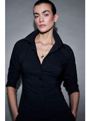 Reis X DeFacto Madalyon Gold Kolye G2680AXNS