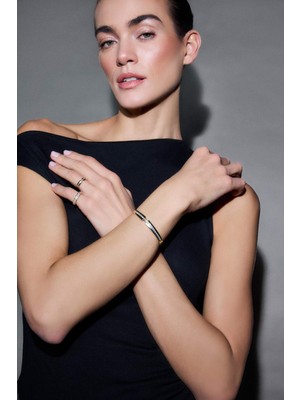 Reis X DeFacto Taşlı Gold Bileklik G2702AXNS