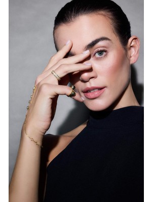 Reis X DeFacto 2'li Gold Yüzük G2709AXNS