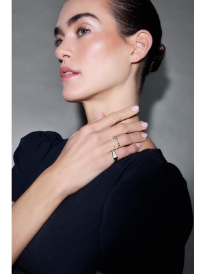 Reis X DeFacto 2'li Gold Yüzük G2710AXNS