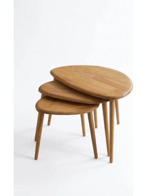 Baupor Zigon Sehpa 3'lü Set