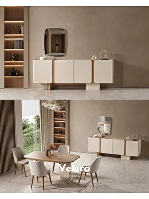 Velura Home & Living Aura Yemek Odası Takımı