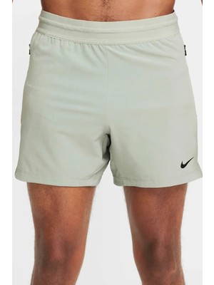 Nike Flex Rep Dri-Fıt Strıde 5ın Brief Fitness Short Green 13 cm Erkek Şort Yeşil