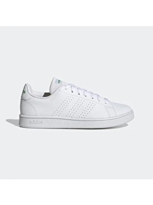 adidas GW2063 Advantage Base Günlük Spor Ayakkabı Beyaz Bağcıklı Taban ile Günlük Kullanıma Uygun