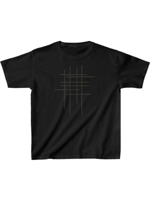Çamaşır Kenti Baskılı T-Shirt - Siyah Midas Wear