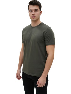 Lacaton 26-3330 Normal Beden Bisiklet Yaka T-Shirt