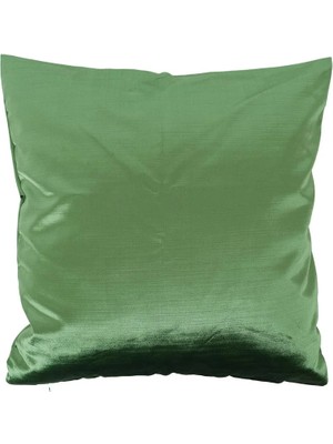 Decocenter Yılbaşı Yeşil Kadife Kırlent Kılıfı