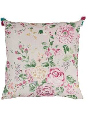 Vanelli Home Multi Flower Hana Renkli 50X50 cm Kırlent Kılıfı