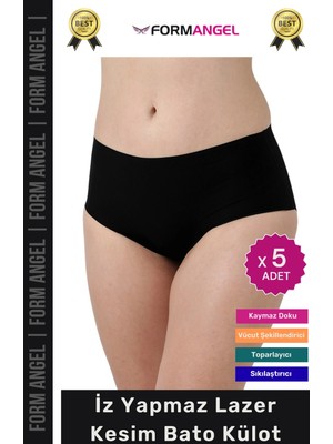 Carlburn #külot Lazer Kesim Iz Göstermez Kaymayı Önleyen Doku 2 Beden Küçülten Hayalet Bato Külot - 5 Adet