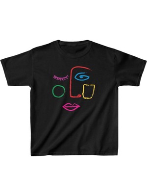 Çamaşır Kenti Baskılı T-Shirt - Siyah Midas Wear