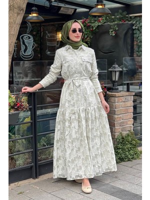 Moodbasic Elbise MA06.08 Çağla