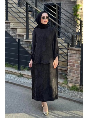 Heddy & Nurcan Çetin Nurcan Çetin Etekli Takım 26406 Siyah