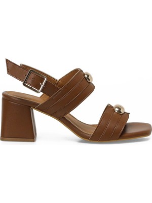 Butigo 26S-330 6fx Taba Kadın Topuklu Sandalet