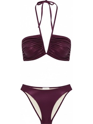 Aquella Yaka V Straplez Bikini Takım