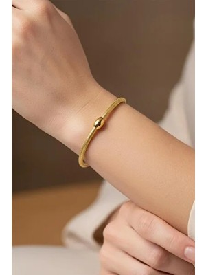 ÇGK KUYUMCULUK 14 Ayar Esnek Bileklik CGKBLK0376