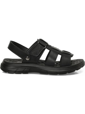 Polaris 410018.M6FX Siyah Erkek Sandalet