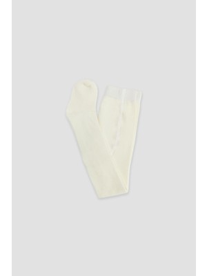 GB Baby Bg Store Kız Bebek Ekru Çorap