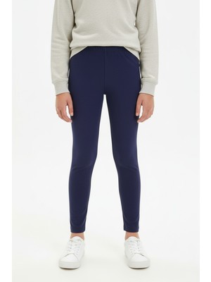 Toontoy Kız Çocuk Düz Tayt