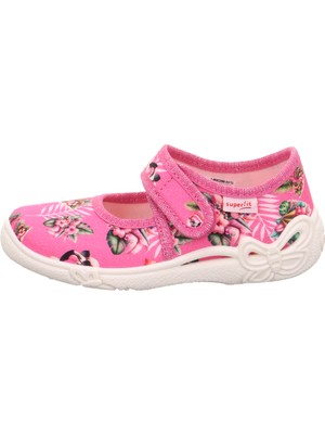 Superfit Belinda Kız Çocuk Ev Kreş Ayakkabısı Flamingo - Pembe 800288-5570