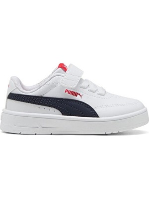 Puma Court Classic Clean Ac+ Inf Bebek Günlük Ayakkabı 40375210 Beyaz