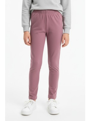 Toontoy Kız Çocuk Düz Tayt