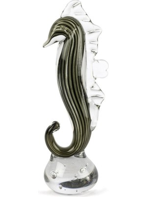 Mikasa Moor Yeşil Siyah Cam Dek Denizatı 33X11CM