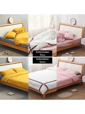 8 Adet Mantar Model Yorgan Kılıfı ve Çarşaf Tutucu Sabitleyici Midastech