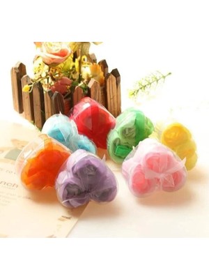 Kalp Kutulu Gül Şeklinde Sabun - Mini Midastech