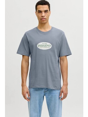 Jack & Jones Jack&jones 12297891 0 Yaka Erkek Tshirt - Indigo