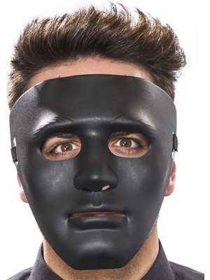 Siyah Renk Hip Hop Anonim Jabbawockeez Dans Maskesi 18X19 cm (4887) Midastech