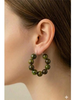 Petek Aksesuar Akrilik Halka Küpe 5 Cm.