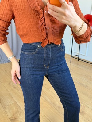 Size Özgü Dark Flay Jean