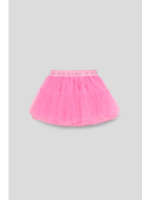 GB Baby Kız Bebek Pembe Dokuma Etek 3 Yaş Günlük Kullanım İçin Rahat ve Şık