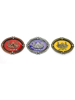 Istanbul Temalı Metal Magnet Ayasofya Kabartmalı Midastech